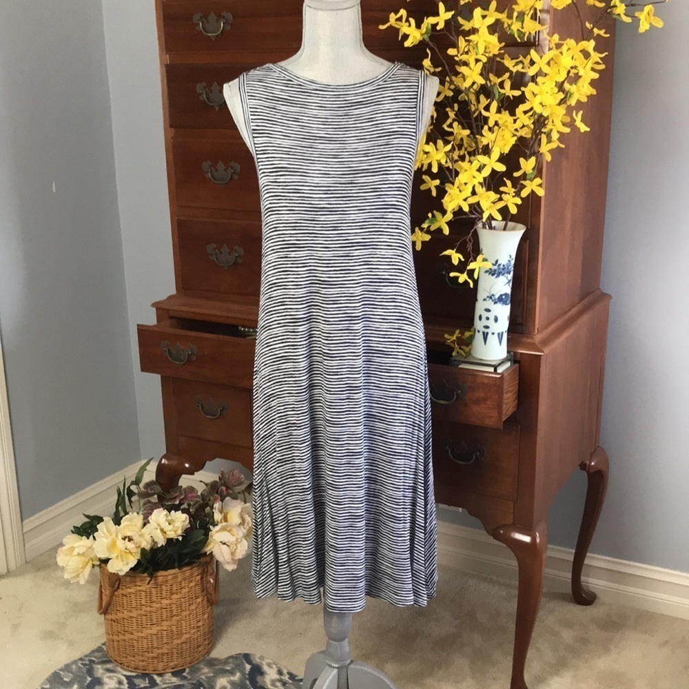 Philosophy Black & White Stripe Tank Dress Size S - Picture 4 of 8